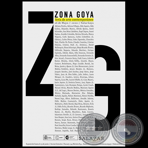 ZONA GOYA - Feria de Arte Contemporáneo - Sábado 06 de Mayo de 2017